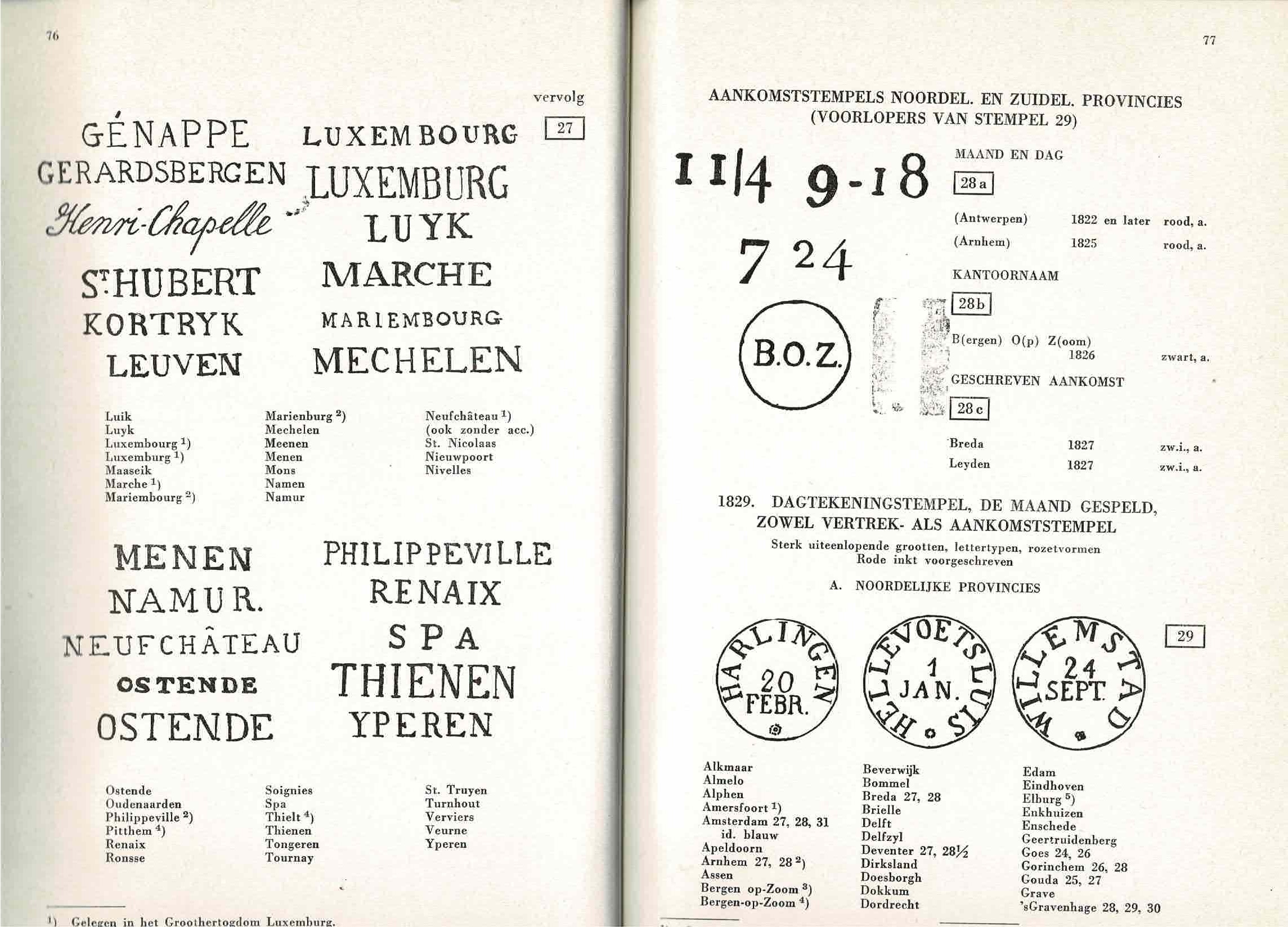 300 jaar Postmerken ~ P.C. Korteweg