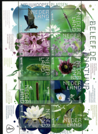 2022. Beleef de Natuur. Gebieden in 4 complete  vellen **