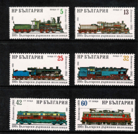 Bulgarije 1988. Locomotieven **