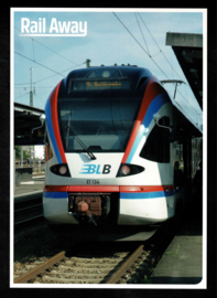 2019. Rail Away Postset motief Spoorwegen, met 5 kaarten **