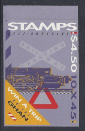 Australië 1993. Spoorwegen Postzeglboekje zelfklevend **