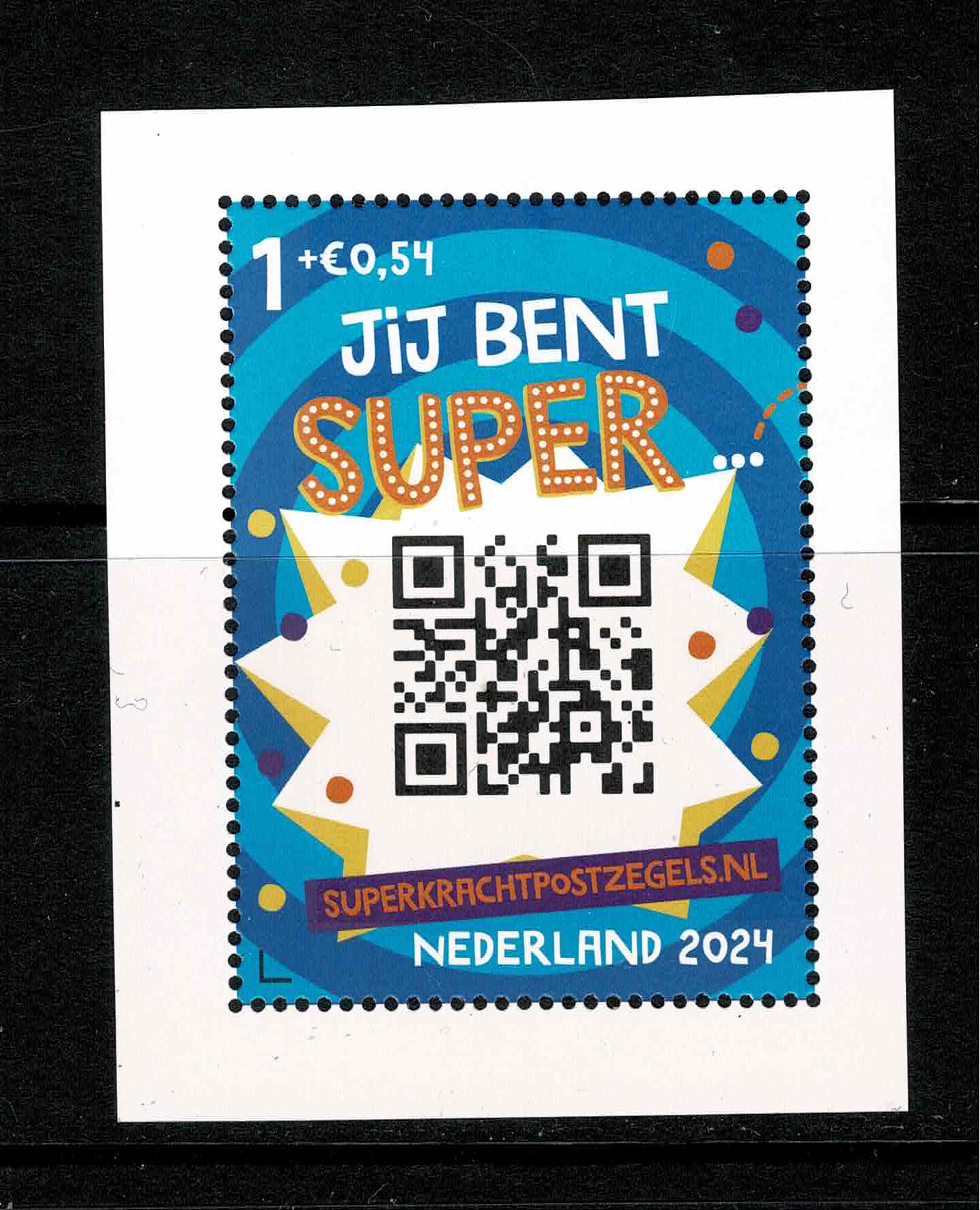 2024. 4233/6a + 4238/  Serie Kinderzegels. Tanding 14½ ❇︎❇︎