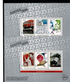 2024. Postex 2024 2 beursvelletjes **
