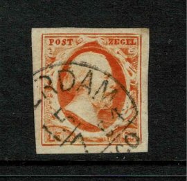 3b. 15 cent donkeroranje. Positie 9