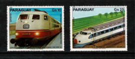 Paraguay 1980. Locomotieven **