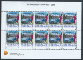 60 jaar DAF 600 1958 - 2018 (blauwe uitvoering)