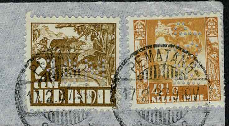 MSP op luchtpost cover 1937