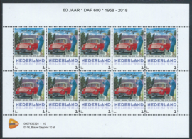 60 jaar DAF 600 1958 - 2018 (rode uitvoering)