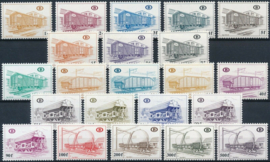 België 1980. TR 433/454 Goederenwagons **