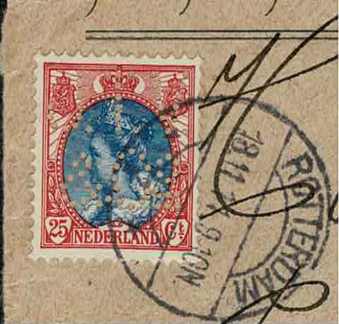 JTV & Co type 2 J.T. Vervloet  & Co Rotterdam R couvert