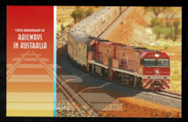 Australië 2004. 150 jaar Spoorwegen. Presentation Pack **