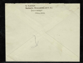 1946. 346 enkelfrankering naar de USA. SAchaars !✉️