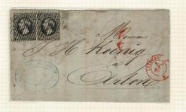 1852. Speciaal verzameling 1e Emissie ⦿. Zeer uitzonderlijk.