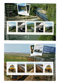 2022. Treinen  & Trajecten, complete collectie  vellen **