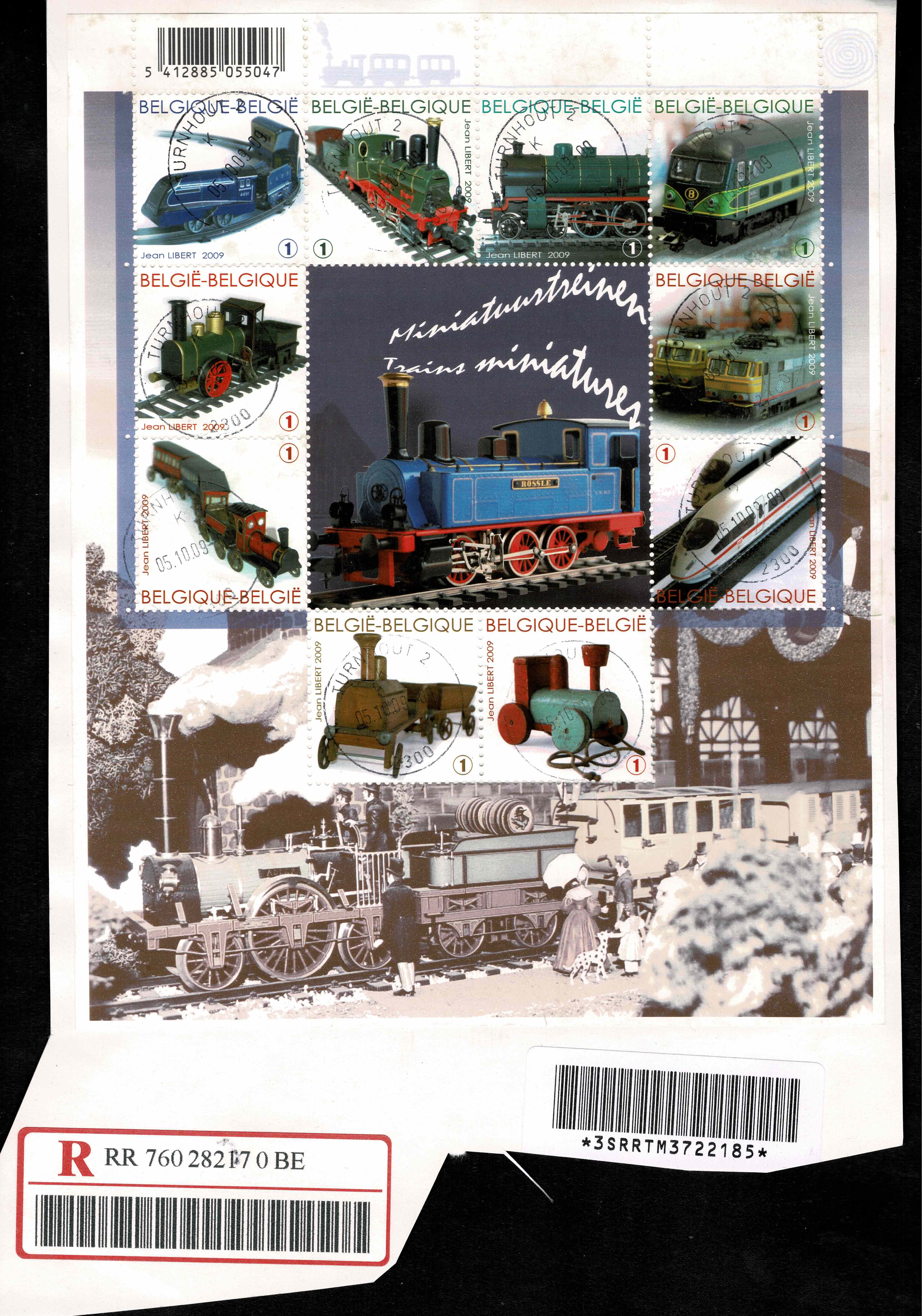 2009. BL 174 of 3958/67. Compleet vel Miniatuurtreinen ◉