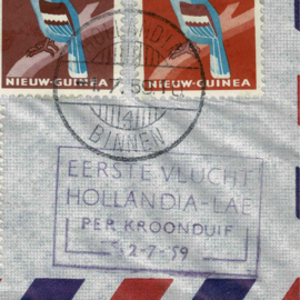 1959. !e vlucht Hollandia - Lae per Kroonduif ✈︎✉️