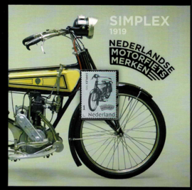 2025. Zilver zegel  Simplex Motorfiets **