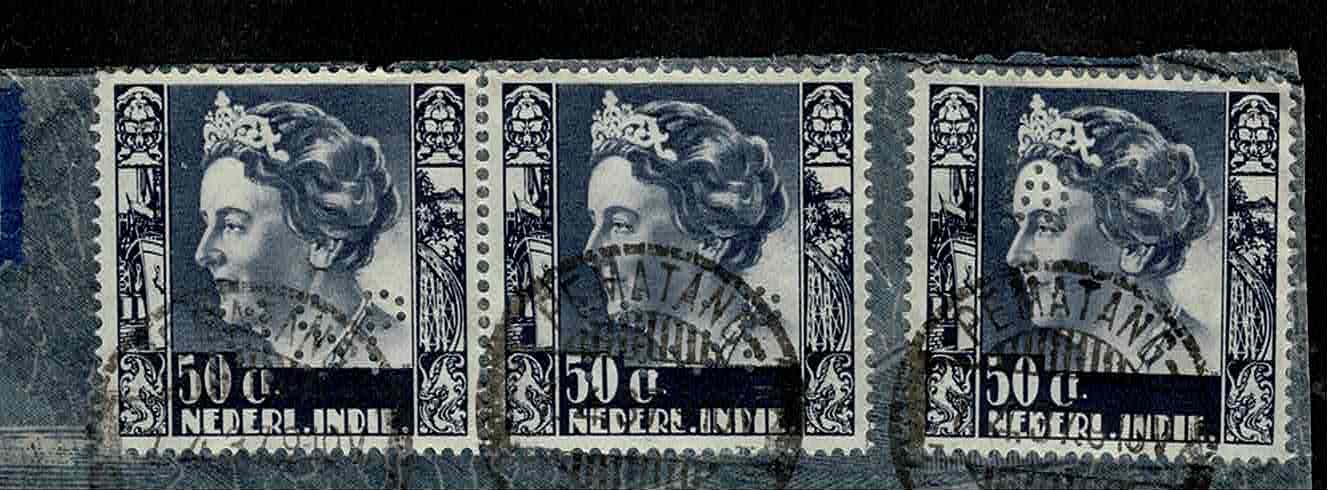 MSP in 3 maal 205 Kreisler.  Luchtpost cover. Z eer mooi