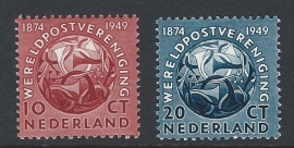 1949. 542/3 Werelpostvereniging **