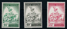 België 1957. TR361/3 Mercurius