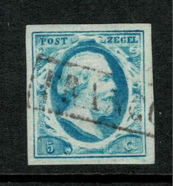 1l helderblauw, plaat IV positie 86