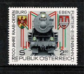 Oostenrijk 1979. 100 jaar Raab-Ödenburg Ebenfursterbahn **