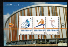 2018. Postex. complete set van 3 blokjes Sport **