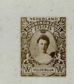 1898 Proef of Essay Kroningszegel ?