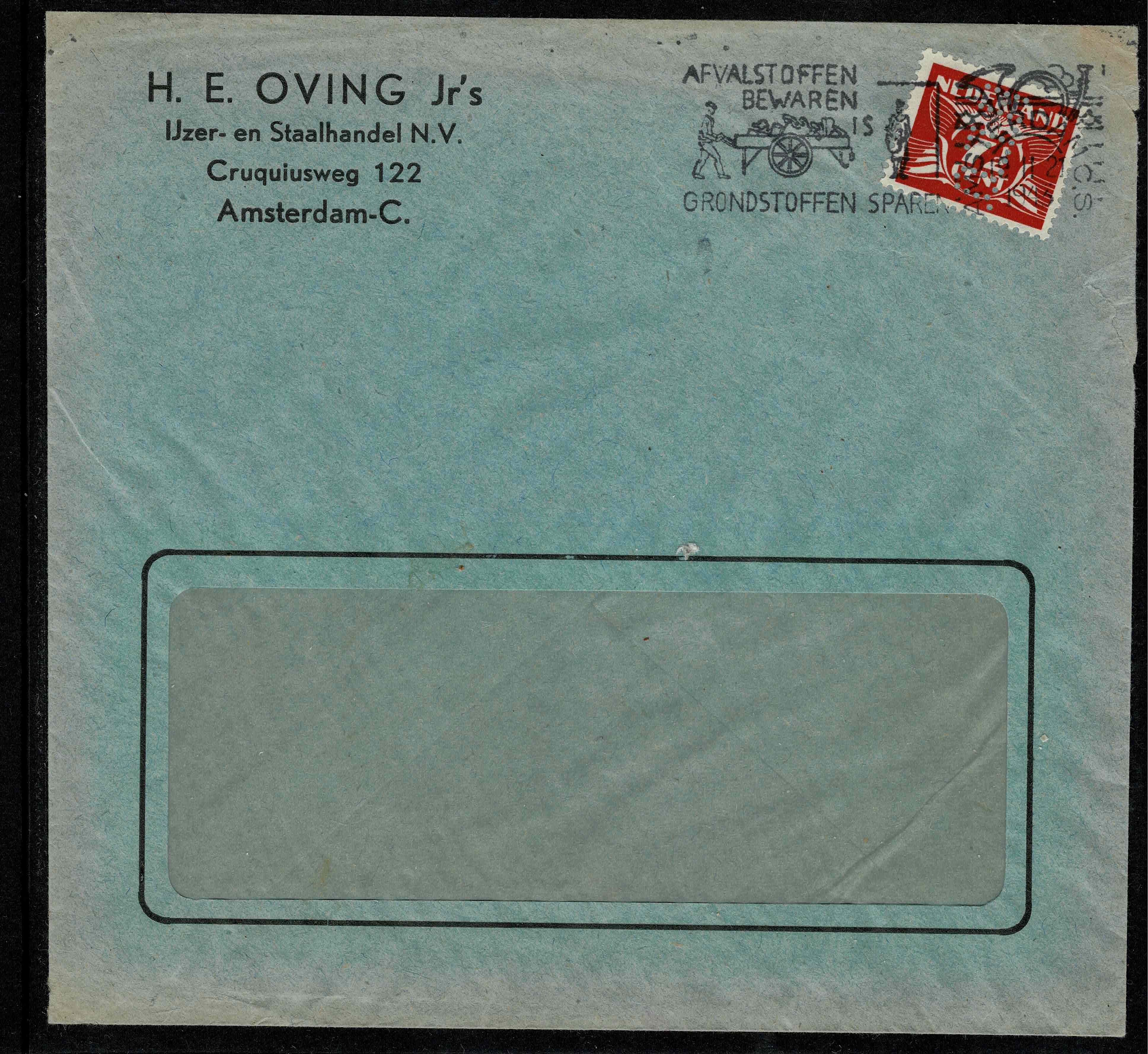 HEO H.E. Oving Jrr's IJzer- en Staalhandel Amsterdam