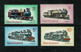 New Zealand 1973. Stoomlocomotieven **