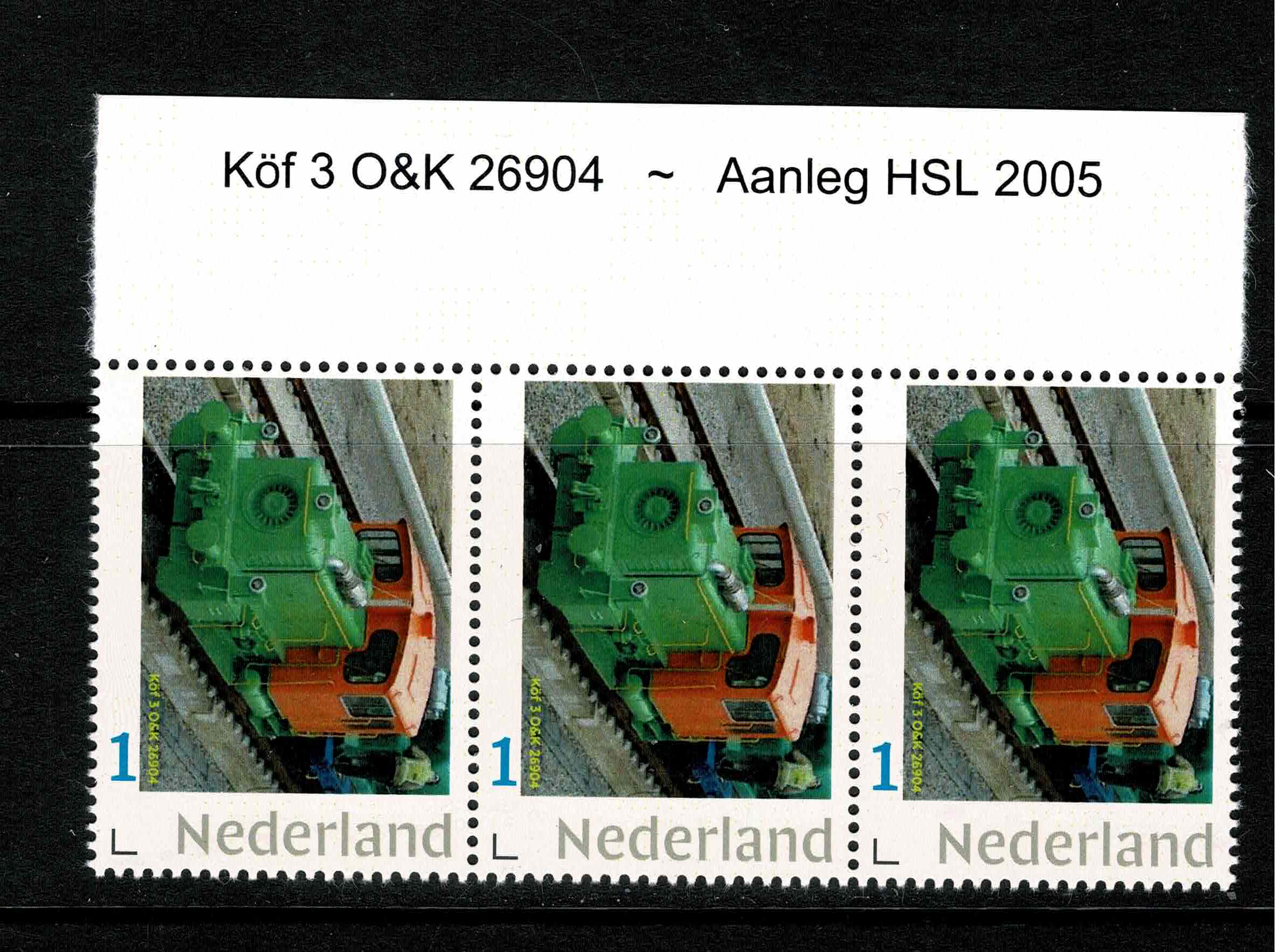 Köf type 3 O&K in BAM kleuren