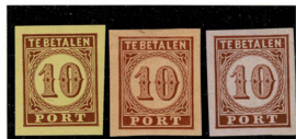 1870. Proef P.4 ~ 15 verschillende kleuren