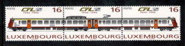 Luxemburg 1996, so jaar geëlektrificeerd in strip van 3 **.