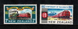 New Zealand 1963. 100 jaar Spoorwegen **