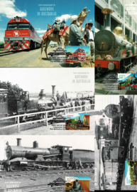 Australië 2004. 150 jaar Spoorwegen. Complete set Maximum kaarten