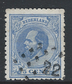 19D. 5 cent blauw