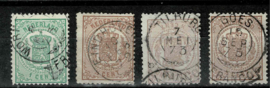 1869. Collectie Franco-takje stempels op wapens