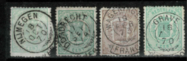 1869. Collectie Franco-takje stempels op wapens