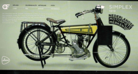 2025. Zilver zegel  Simplex Motorfiets **