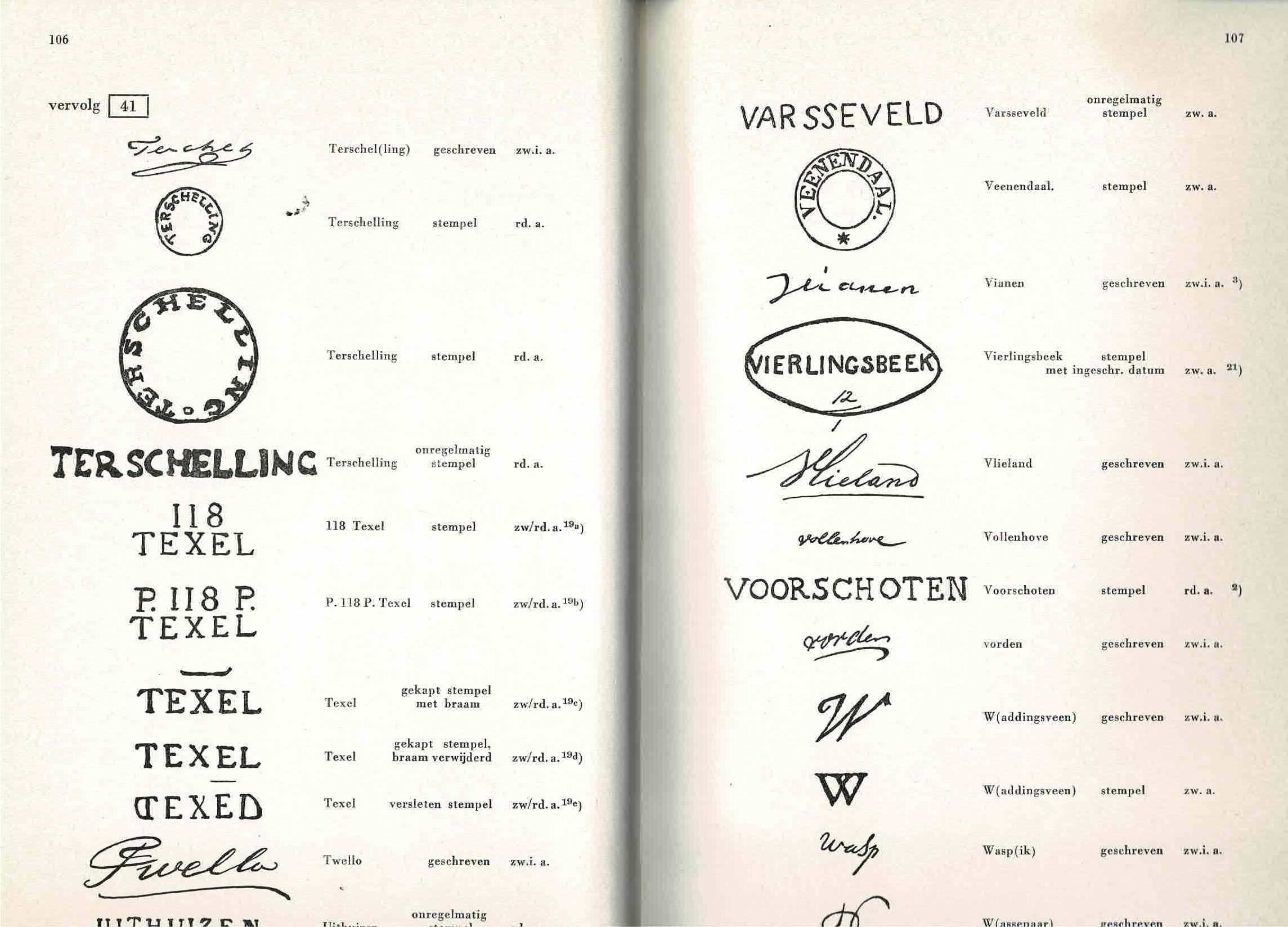 300 jaar Postmerken ~ P.C. Korteweg