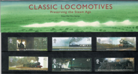 Engeland 2004. Stoomlocomotieven. Presentation Pack 6 waarden **