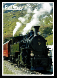 2019. Rail Away Postset motief Spoorwegen, met 5 kaarten **