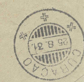 1931. ✈︎  Luchtpost LP8 t/m LP14 complete serie Opdruk Do.X op omslag ✉︎ ☉