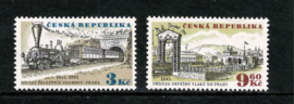 Tsjechië 1995. 150 jaar spoorwegen. Complete serie **