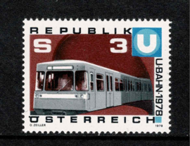 Oostenrijk 1978. U-bahn Wenen **