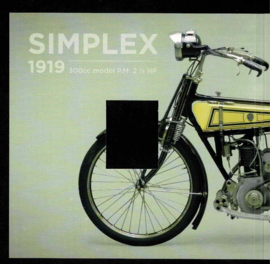 2025. Zilver zegel  Simplex Motorfiets **