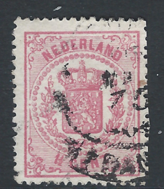 16B. 1½ cent roze. Luxe exemplaar.