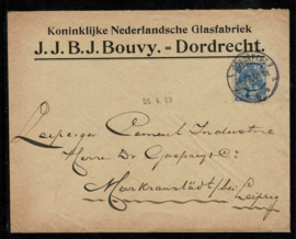 BOUVY J.J.B.J. Bouvy Glasfabriek Dordrecht