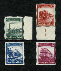 Duitsland (Reich) 1935. 100 jaar spoorwegen Michel 580/3 **