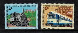 Oostenrijk 1988. 100 jaar Mühlkreis Bahn en WienerLokalbahnen **